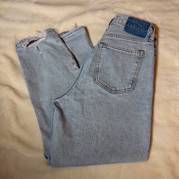 Abercrombie & Fitch Light Blue High Rise Women's Jeans - Picture 2 of 4